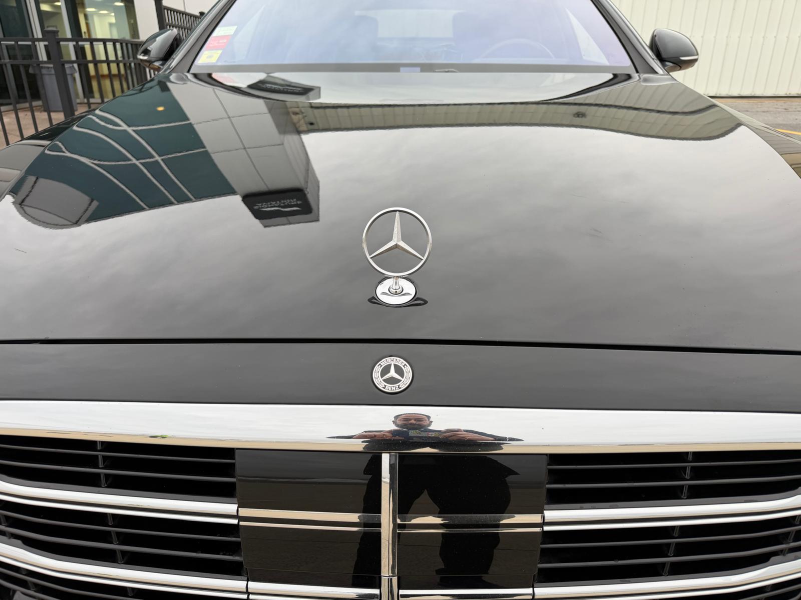 Corporate Class Transport black car exterior — executive chauffeured service Northern Virginia
